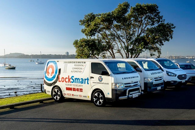 LockSmart Master Locksmith conducting a commercial security assessment in Auckland