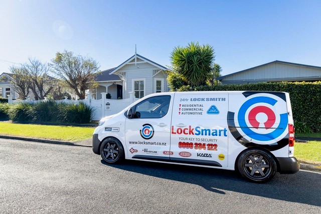 LockSmart locksmith providing rekeying services for an Auckland property manager